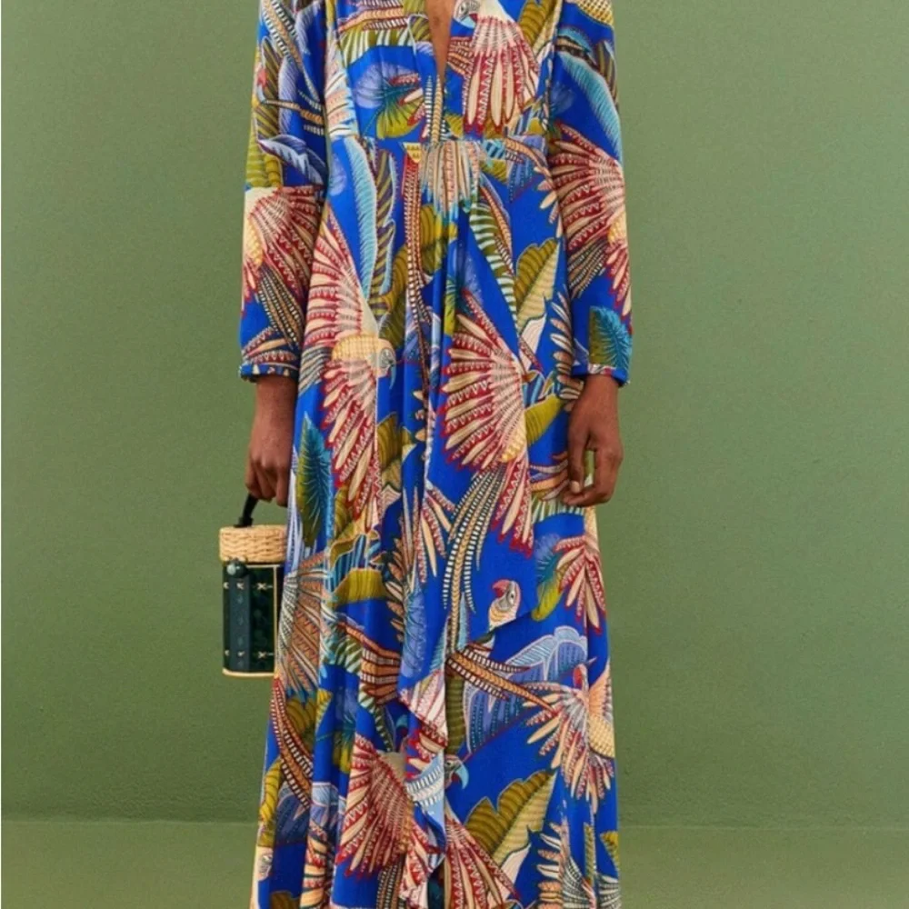 Farm Rio macaw dress new with tags size medium - Picture 5 of 12